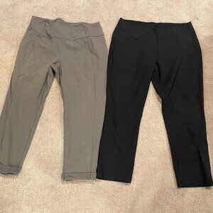 2 Pairs Columbia and Zula Stretch Capri Pants